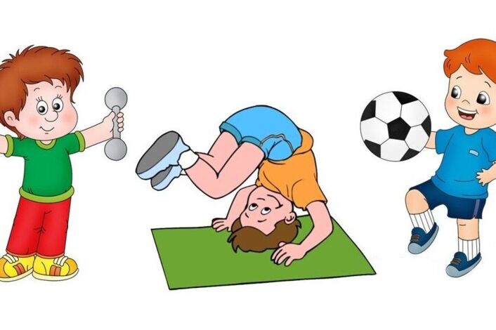 Изображение спорт и физкультура в школе.